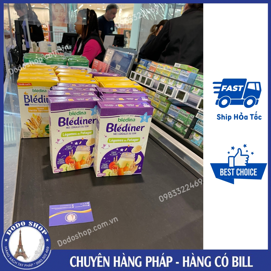 Bột lắc sữa đêm Blediner mẫu mới, hàng air_Dodoshop.com.vn
