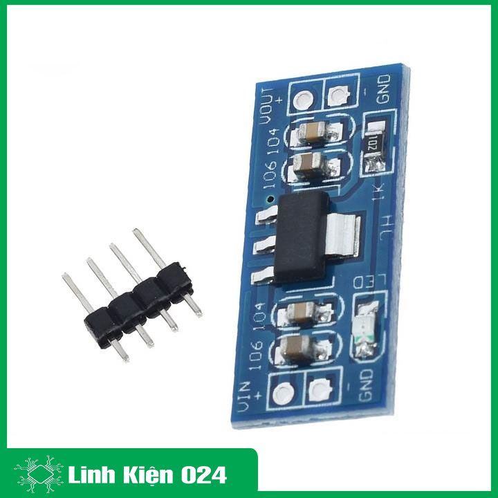 Module nguồn AMS1117 3V3 Input 4V5 - 7VDC