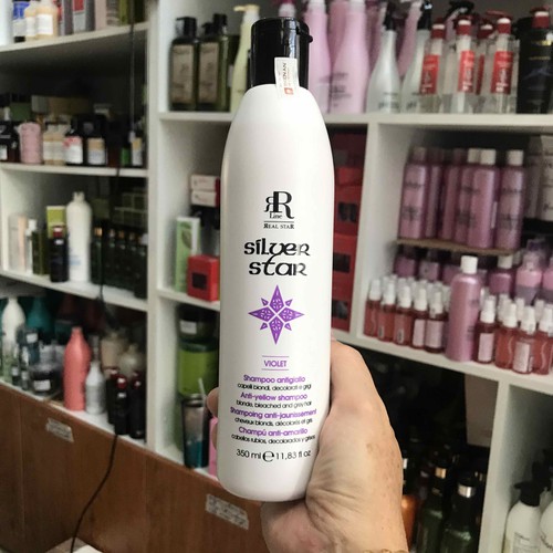[HCM]Dầu gội tím khử vàng Therapy SILVER STAR Shampo RR Line 350ml