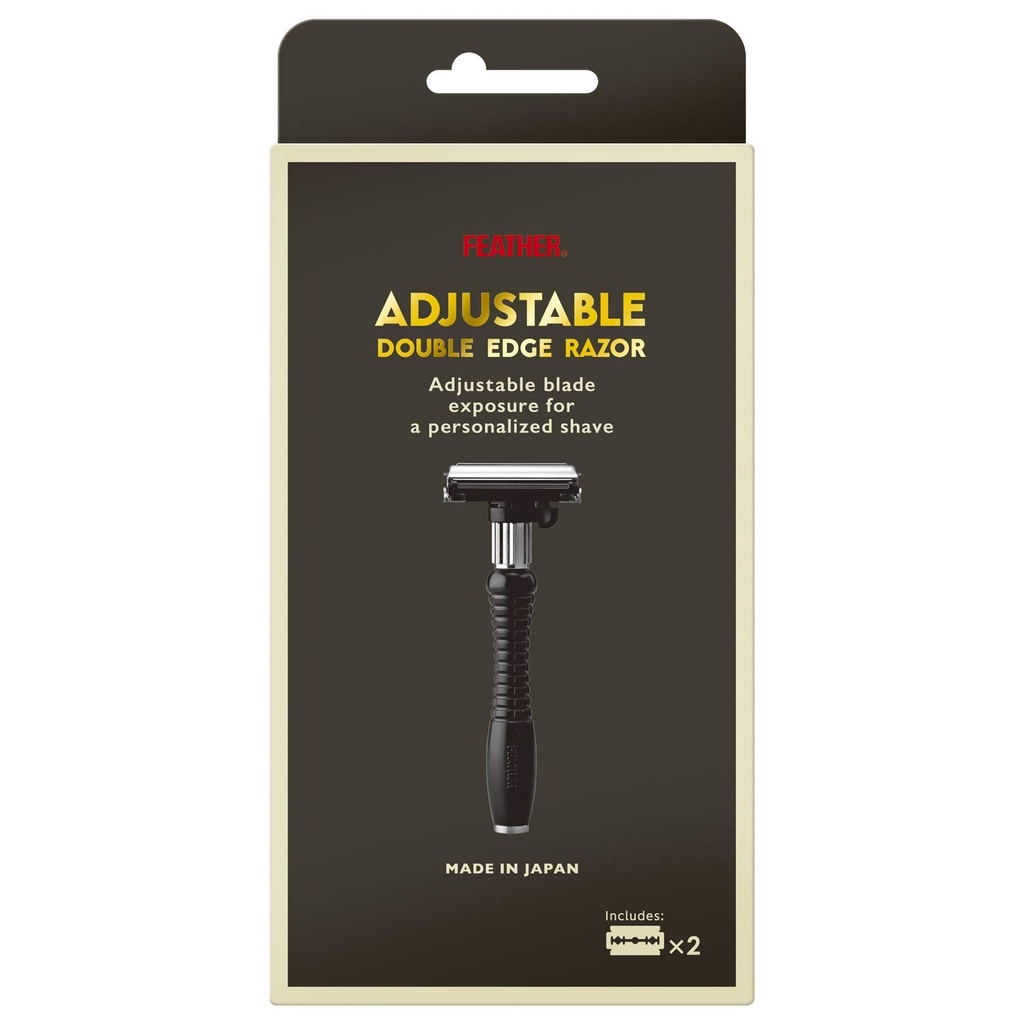 Feather Adjustable Double Edge Razor DER-A