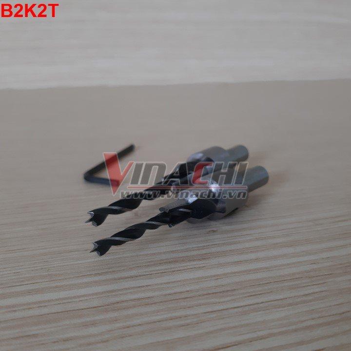 Mũi khoan 2 tầng bộ 2 mũi