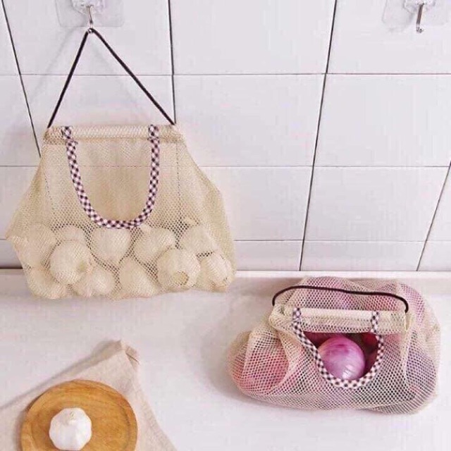 Túi Lưới Đựng Hành Tỏi Đa Năng