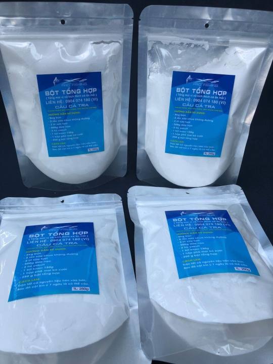 Bột tống hợp ủ mồi câu cá tra