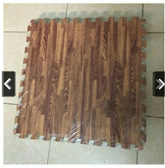 Thảm xốp vân gỗ cỡ Đại 60x60cm (bộ 6 miếng) 4.7