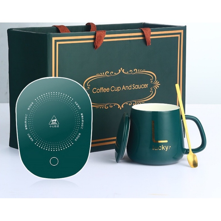Bộ Cốc Chưng Yến Lucky Xanh