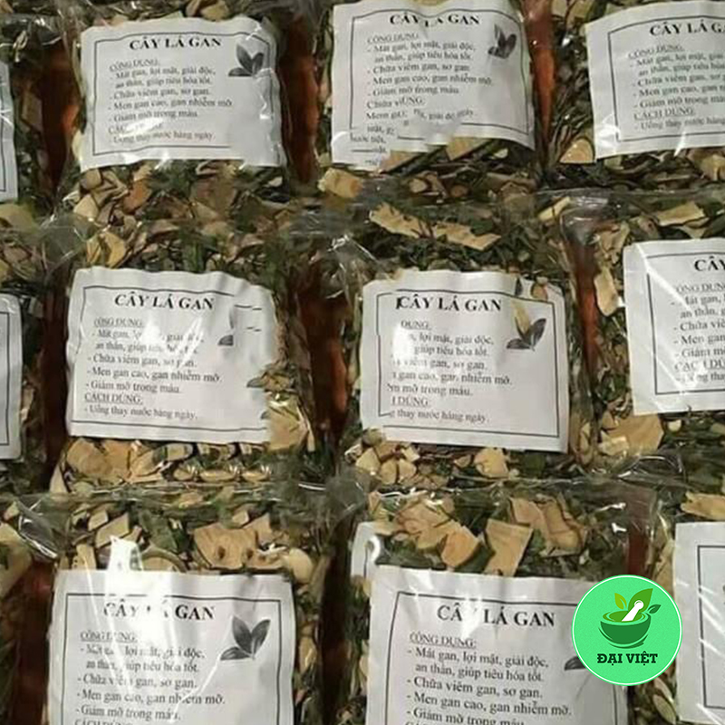 01kg cây lá gan khô hàng loại 1