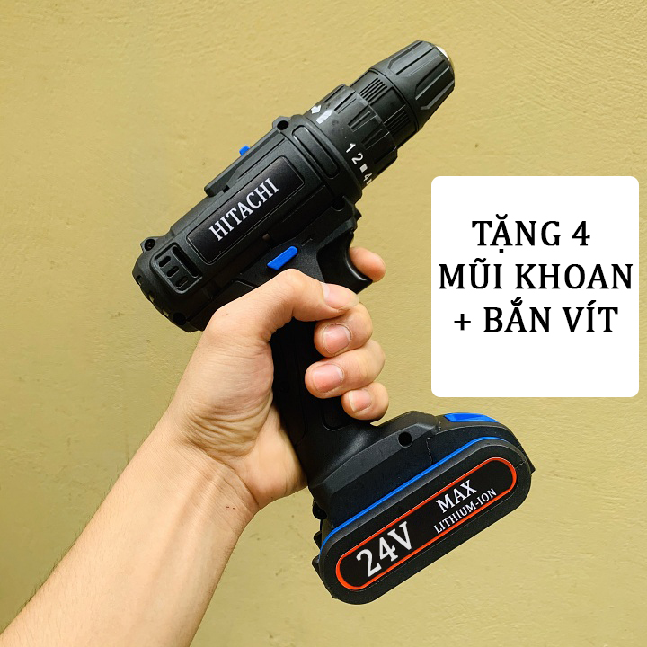 Khoan pin 24V  Hitachi 2 Pin Cao Cấp