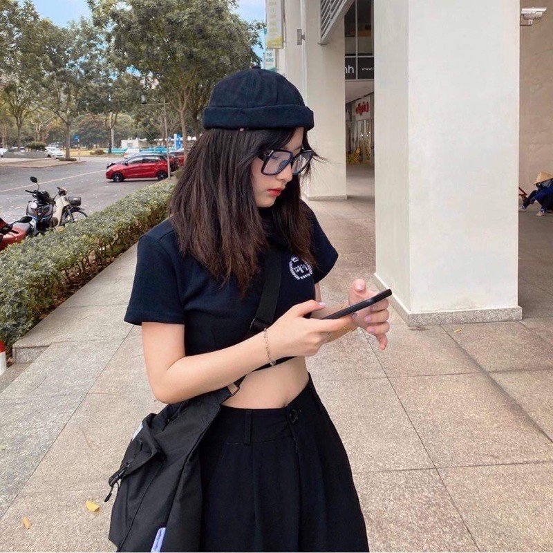 Áo Croptop PHONG CÁCH HÀN QUỐC HITHOT
