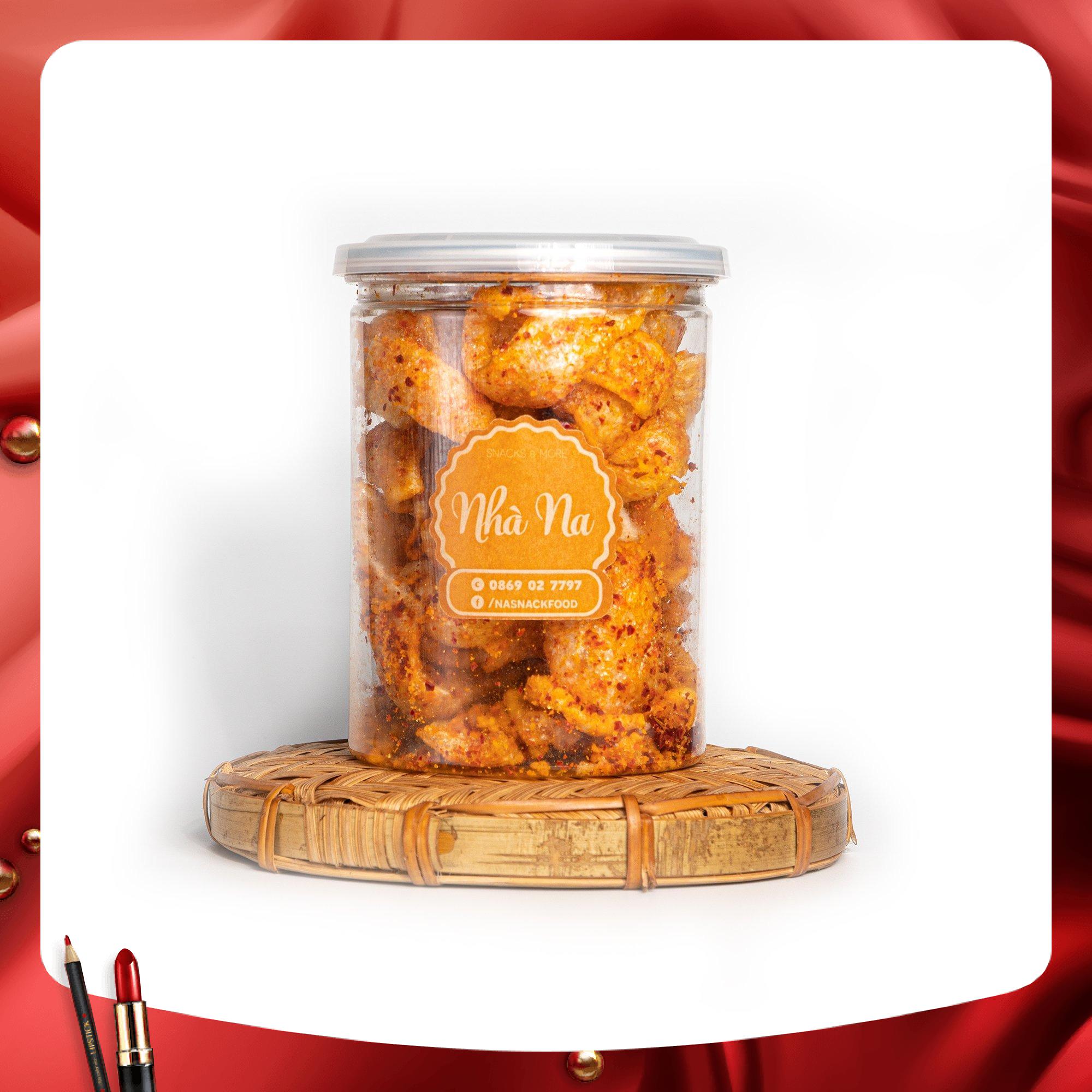 Da Heo Chiên Giòn Lắc Muối Ớt - 100g