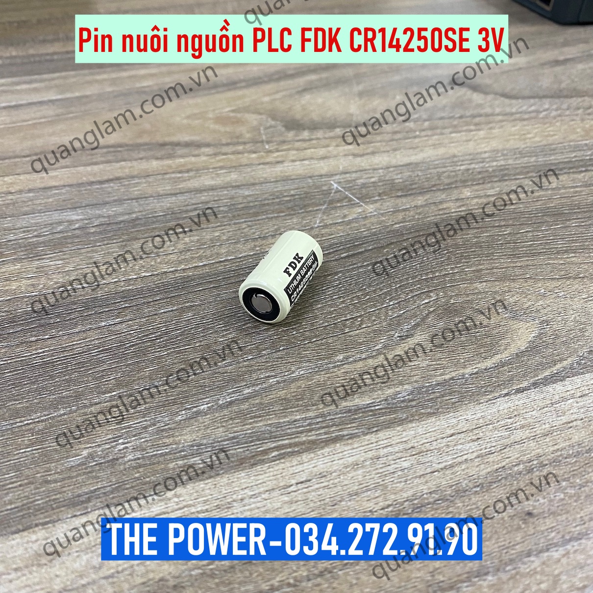 Pin Nuôi Nguồn PLC FDK FDK CR14250SE 3V
