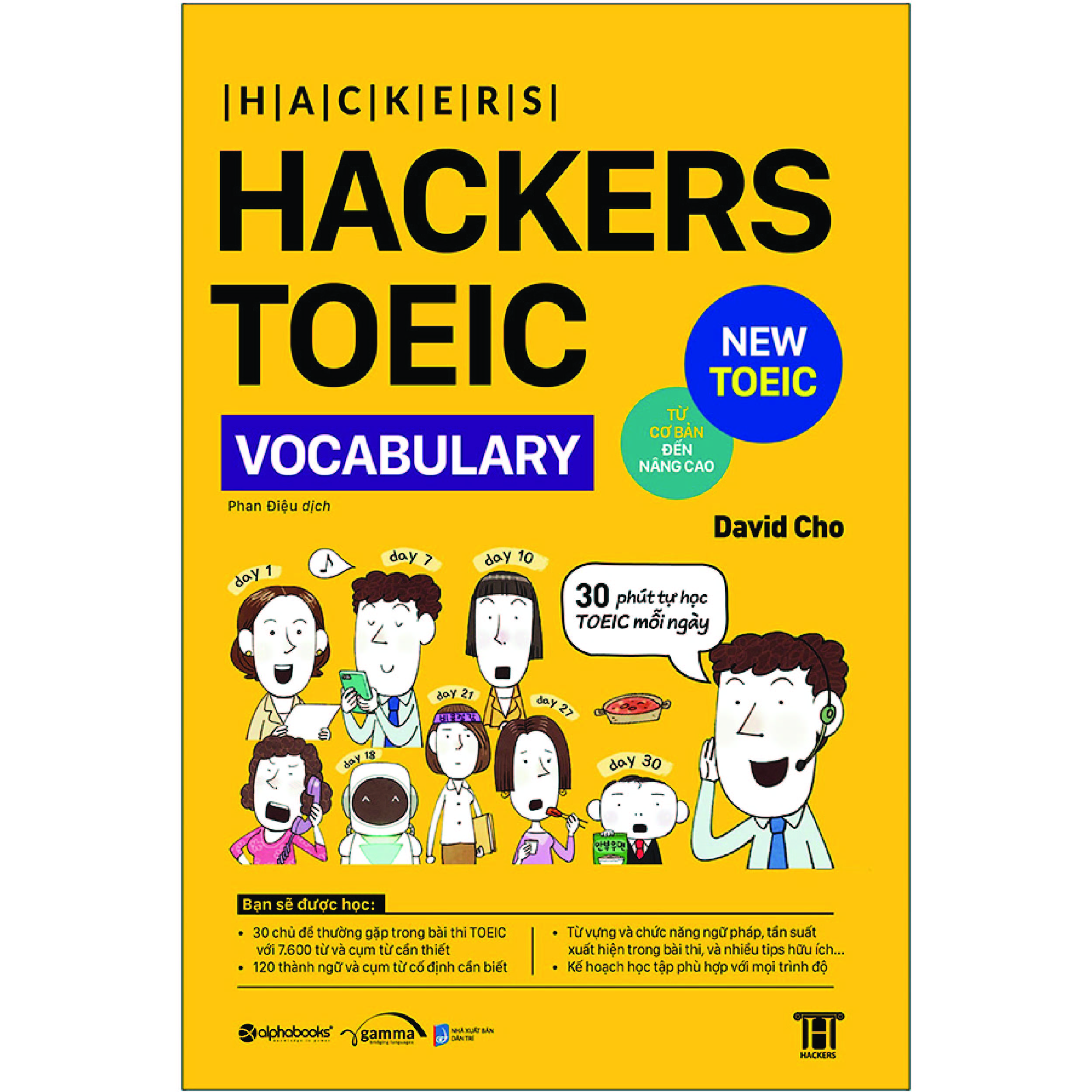 Sách Mới Alphabooks - Hackers Toeic Vocabulary