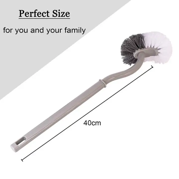 curved toilet bowl brush