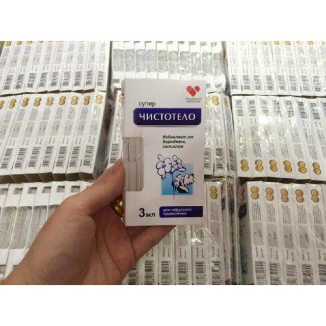 Gel Dvelinil Tẩy Nốt Ruồi Mụn Cóc Mụn Thịt Sẹo Lồi–Nga