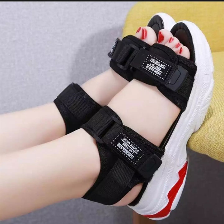 Giày dép sandan đế đỏ phong cách cá tính nữ