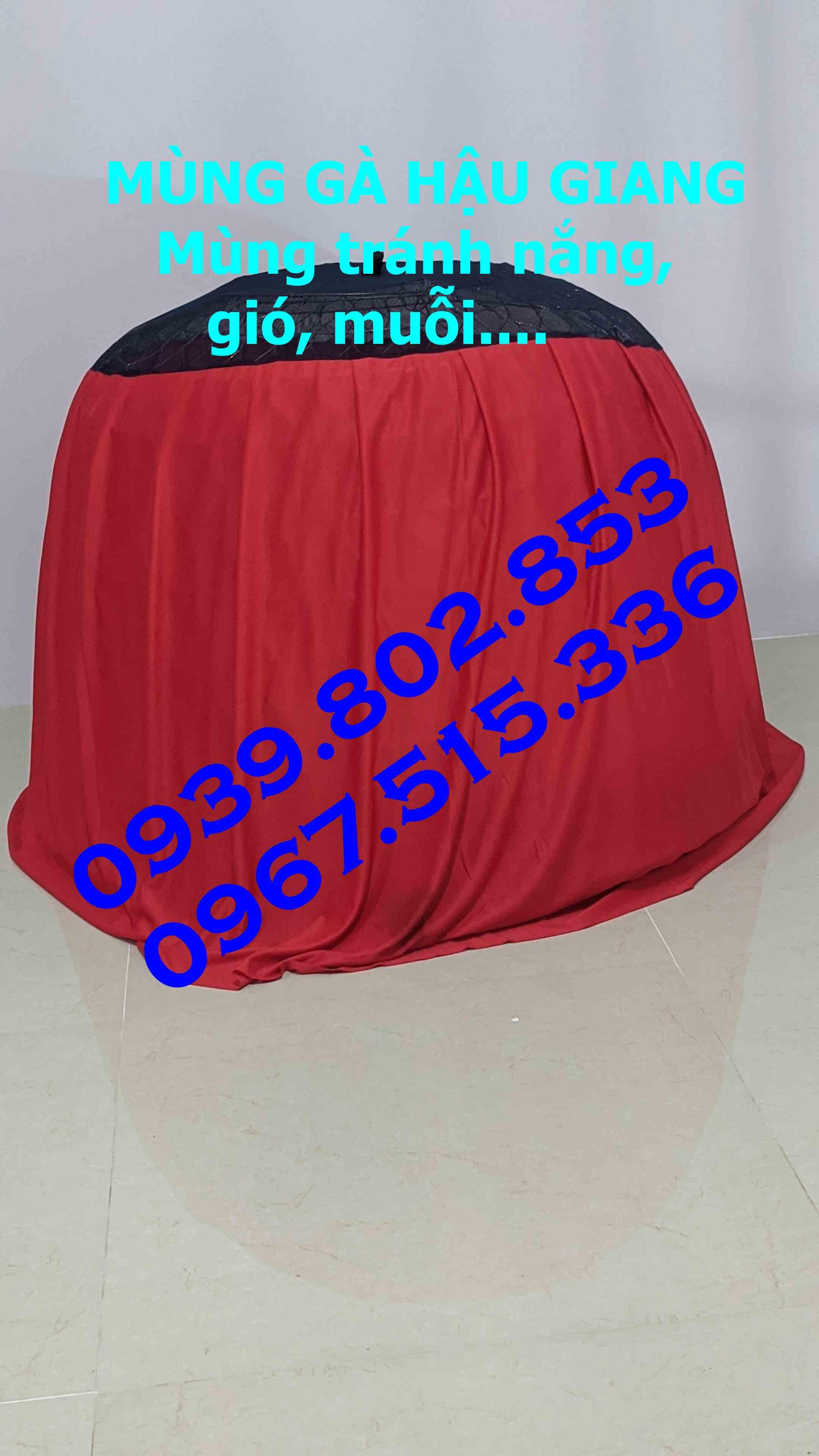 Combo 05 mùng gà nòi tránh nắng, gió, ủ ấm và tránh muỗi cho gà