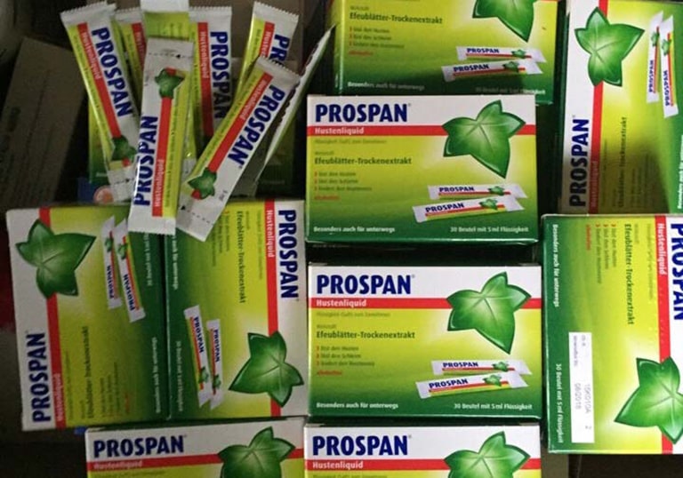 Siro Ho Prospan Dạng Gói Của Đức 5ml
