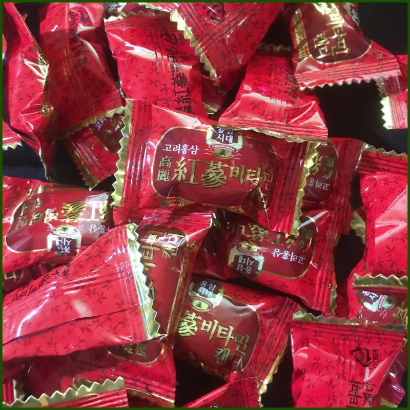 Korean red ginseng vitamin candy Korean vitamin red ginseng candy male enhance health