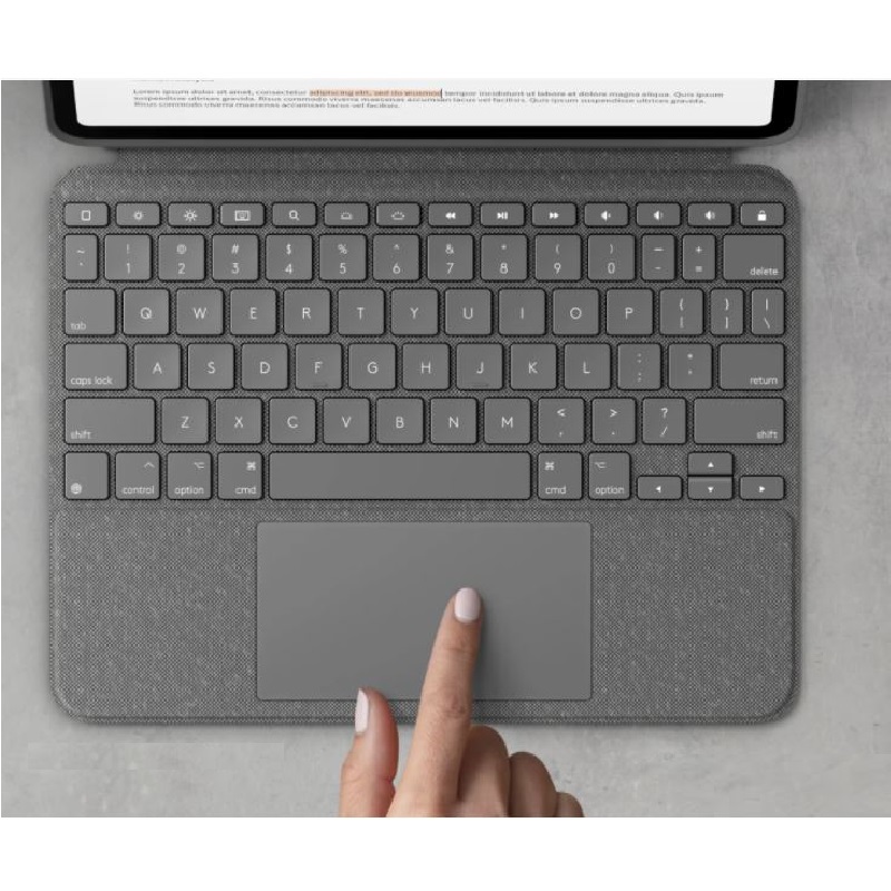 Combo bàn phím logitech touch for ipad pro 11inch 3rd gen - hàng chính hãng