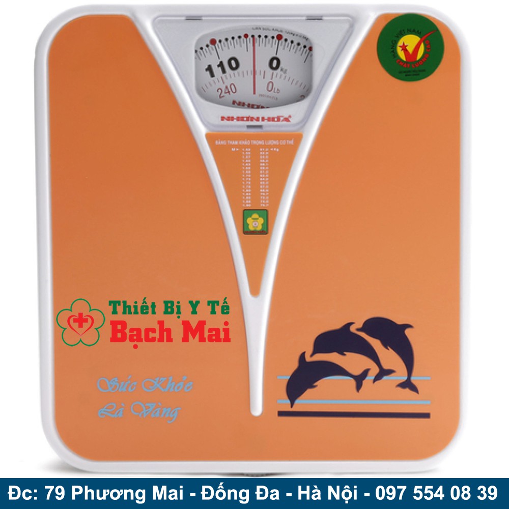 Cân Sức Khoẻ Nhơn Hoà 120kg [NHHS-120-K5]