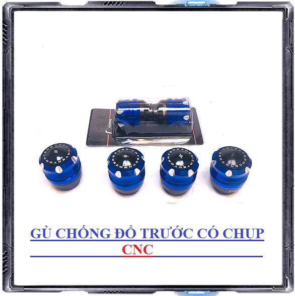[ Màu đen ] Gù chống đổ trước có chụp