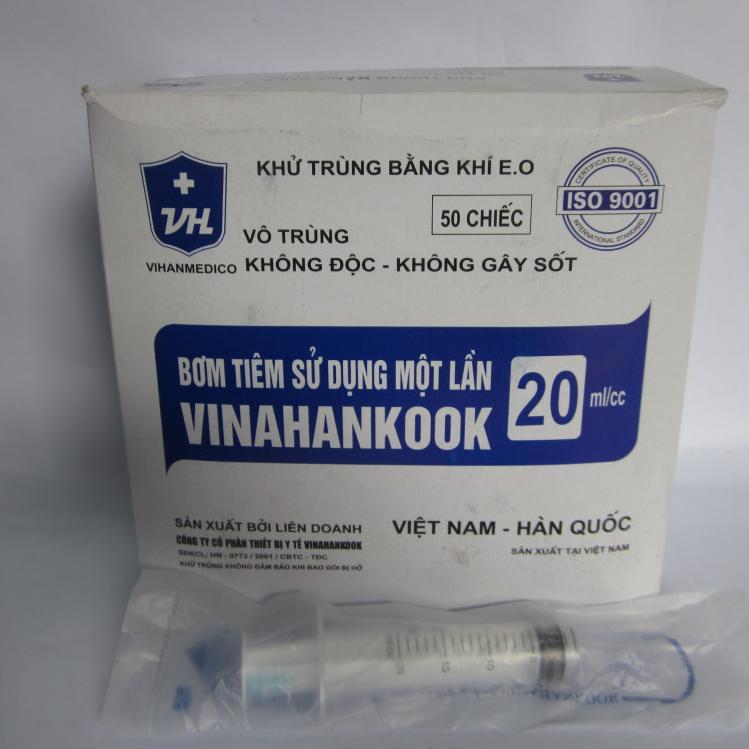 [HCM](Đủ size 1cc-3cc-5cc-10cc-20cc) Bơm Tiêm Vinahankook  Đầu Kim Vinahankook