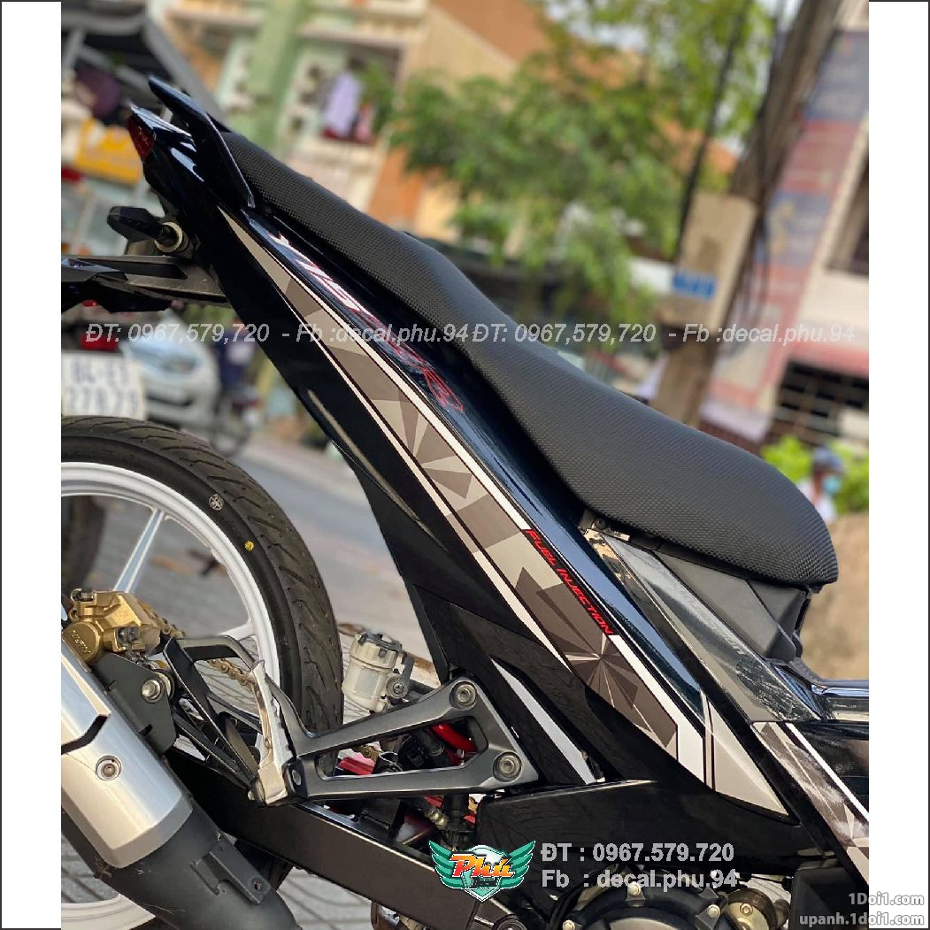 Tem rời Ex 150 Y15ZR xám đen (P)