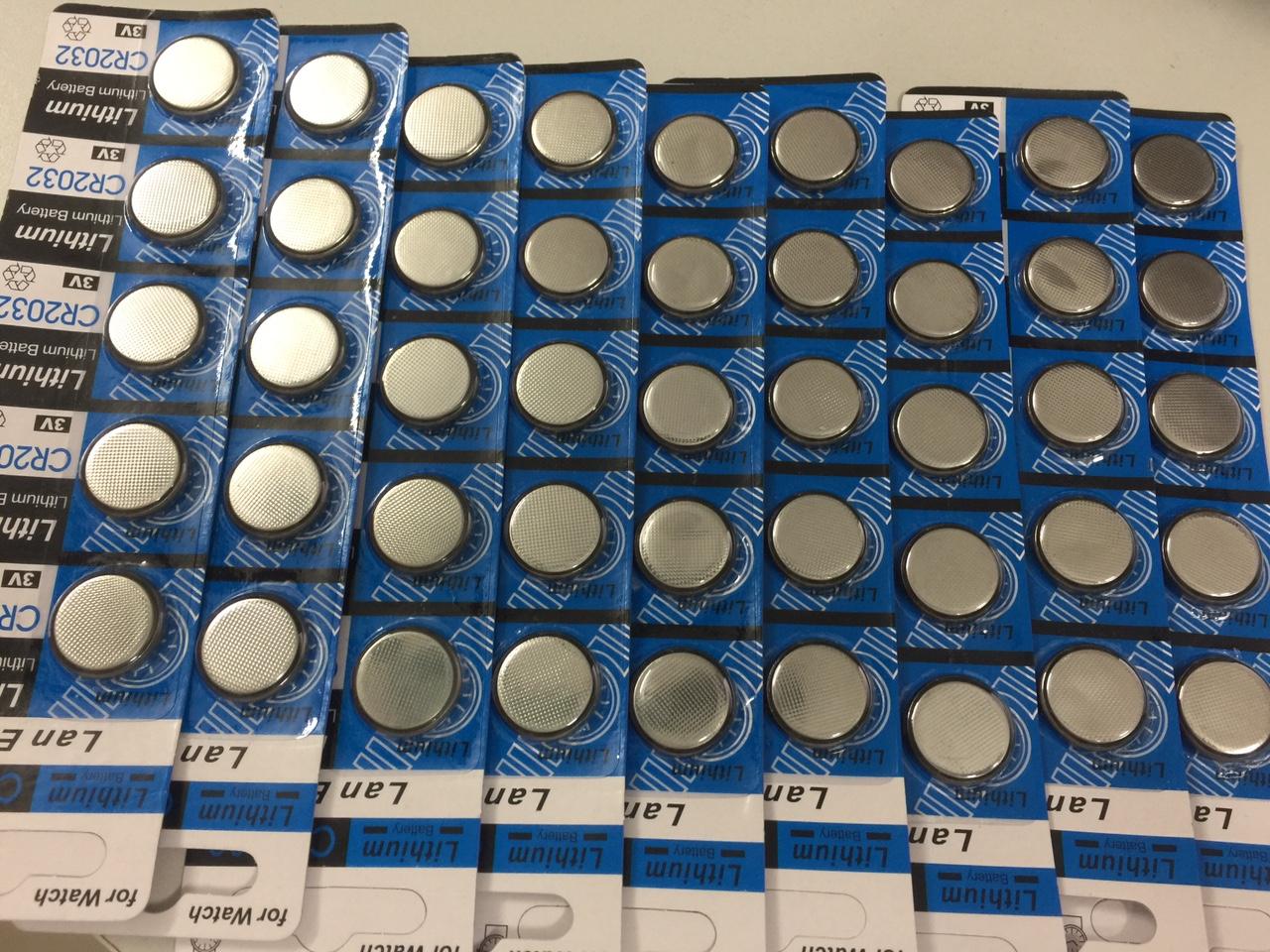 10 Vỉ  ( 50 Viên) PIN CMOS Lithium CR2032 CHO PC