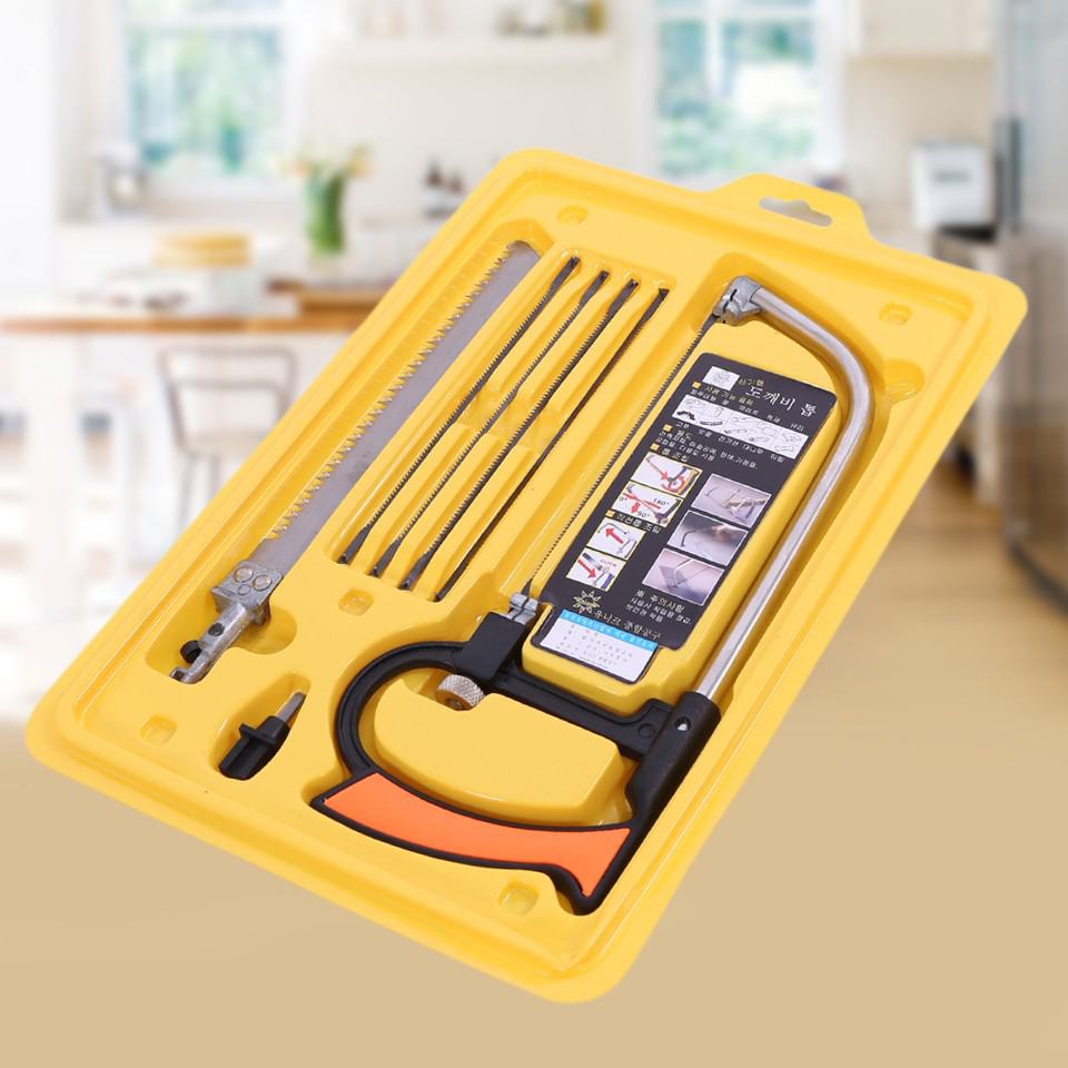 [HCM]Máy đa năng mini - Máy cưa đa năng Bộ cưa đa năng 6 lưỡi - Loại to nhanh chóng tiện dụng chuyên nghiệp