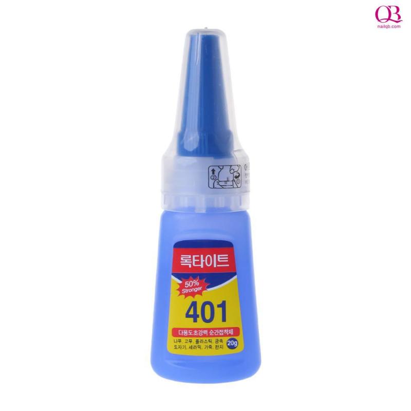 Keo 401 - keo dán móng, keo đính đá Hàn Quốc 20g