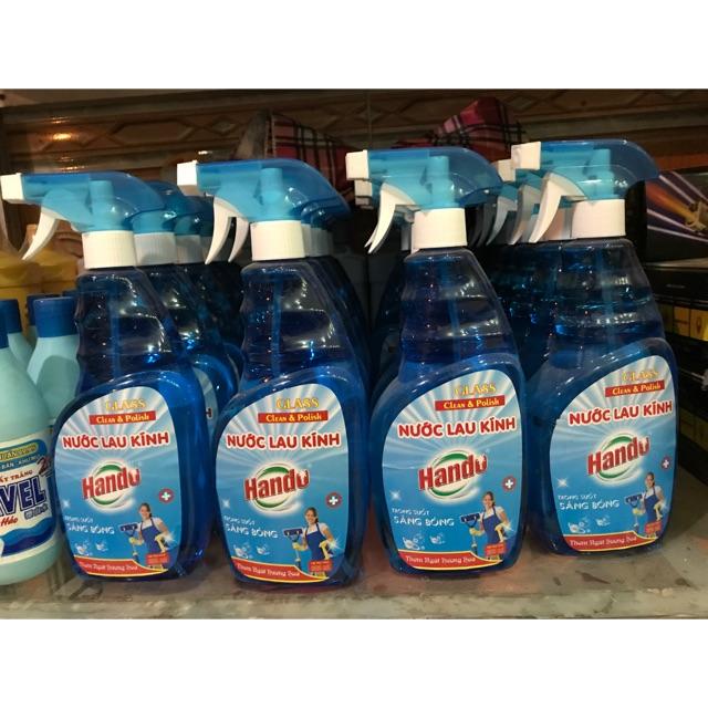 Nước lau kính siêu sạch Hando 600ml