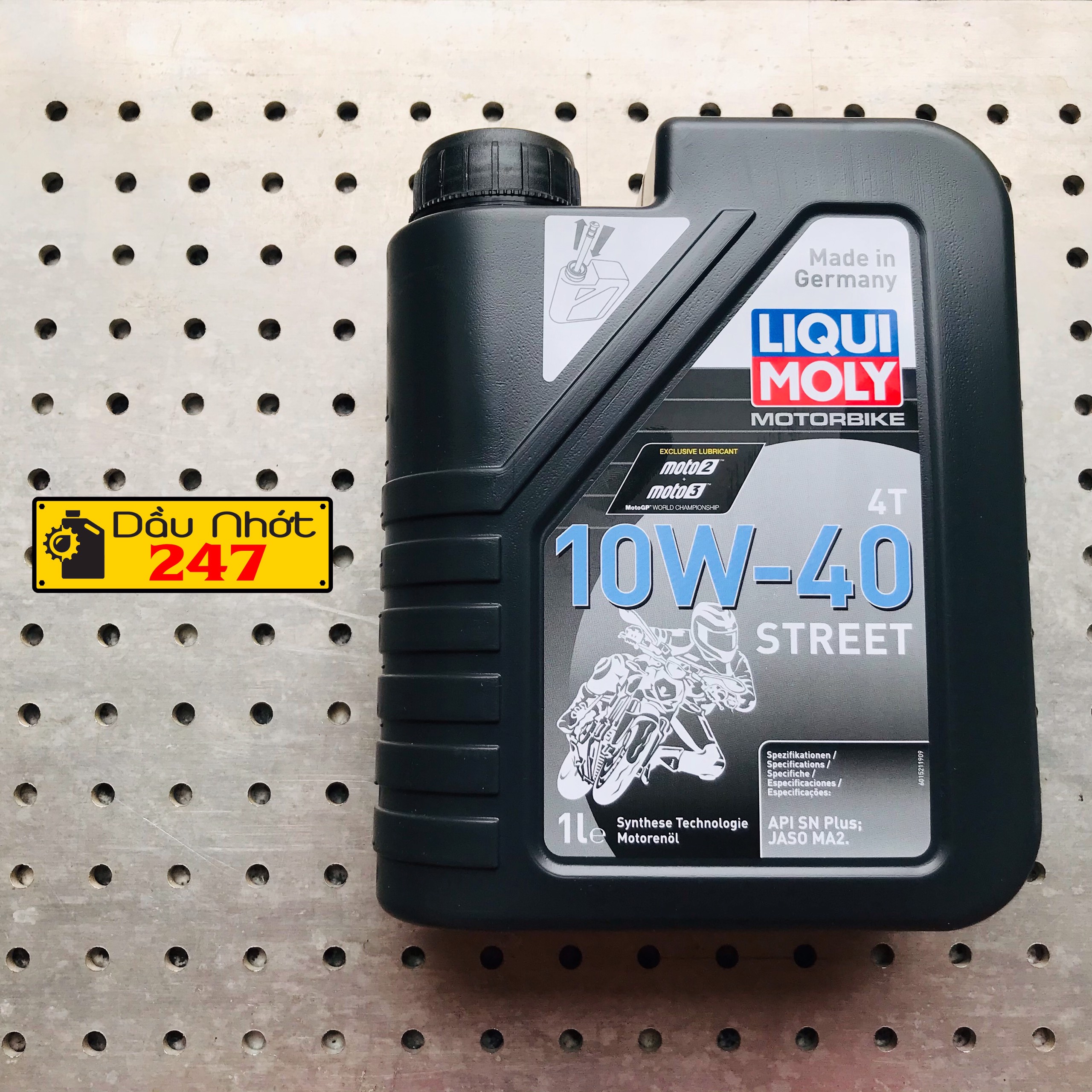 Dầu Nhớt Xe Số Liqui Moly 4T 10w40 Street 1L