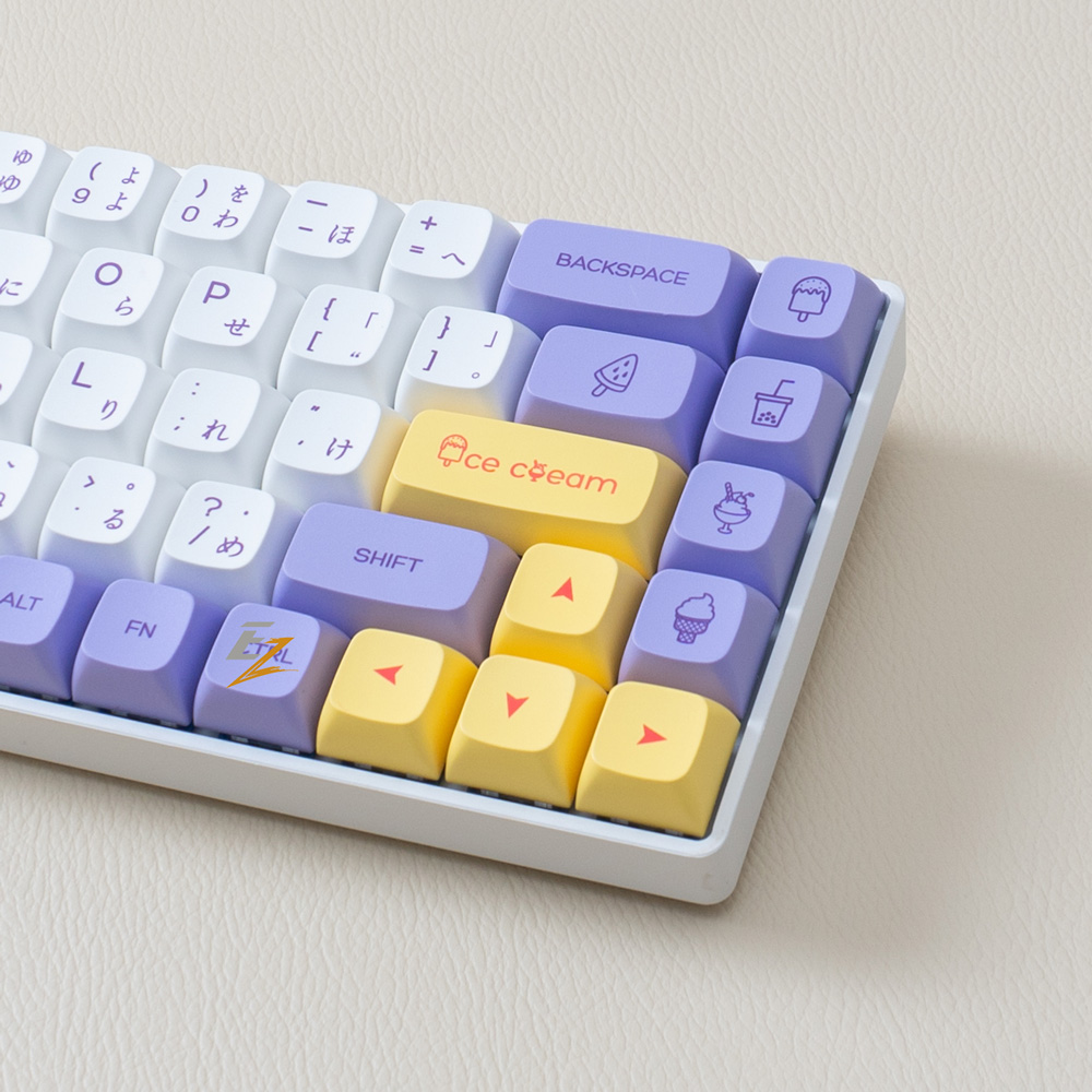 Keycap Ice Cream Thick PBT XDA Profile 139 Phím