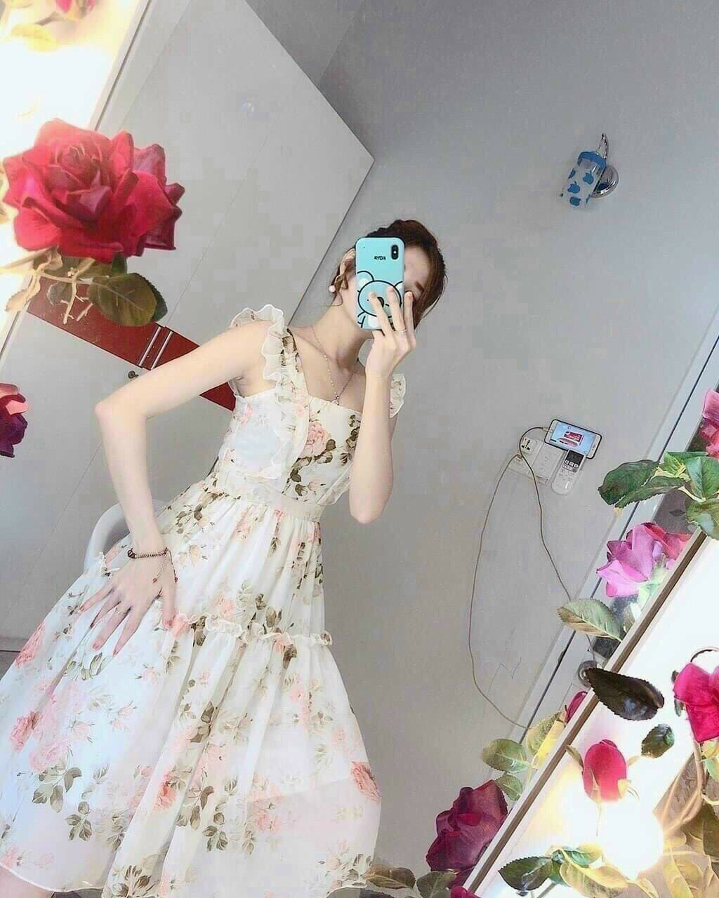 [HCM]Đầm voan lụa mềm mát