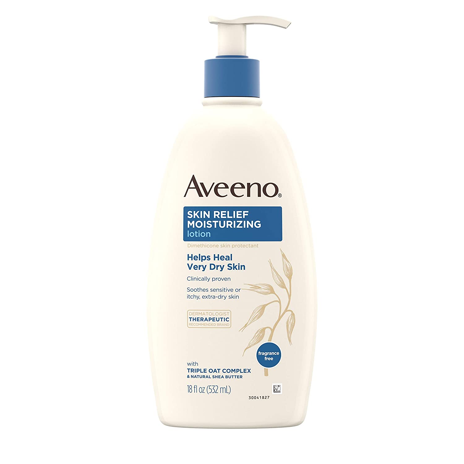 Kem Dưỡng Ẩm không mùi Dành Cho Da Khô nhạy cảm Aveeno Skin Relief 24-Hour Moisturizing Lotion for Sensitive Skin 532ml (Mỹ)