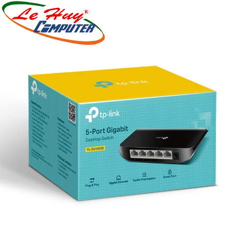 Thiết bị chuyển mạch Switch TP-Link TL-SG1005D 5 Port 10/100/1000 Mbps