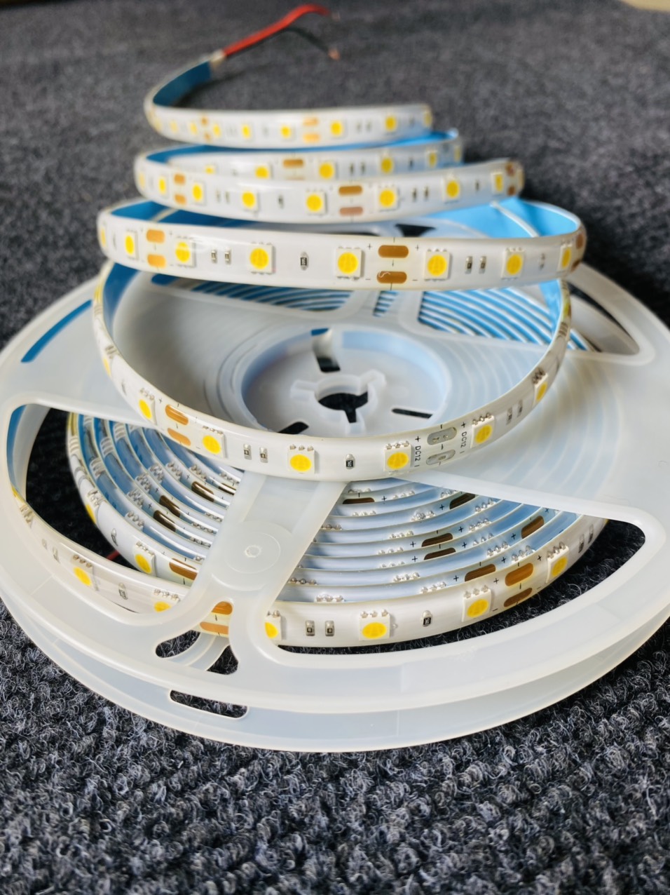 LED DÂY 5050 12V CÓ KEO (Cuộn 5m)