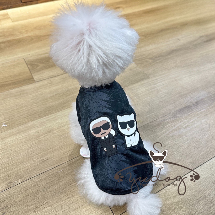 Áo thun cho chó yudog áo thun sát nách đẹp cho chó mèo