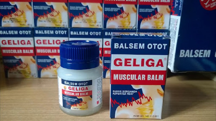 DẦU CÙ LÀ LỬA GELIGA 40G INDONESIA