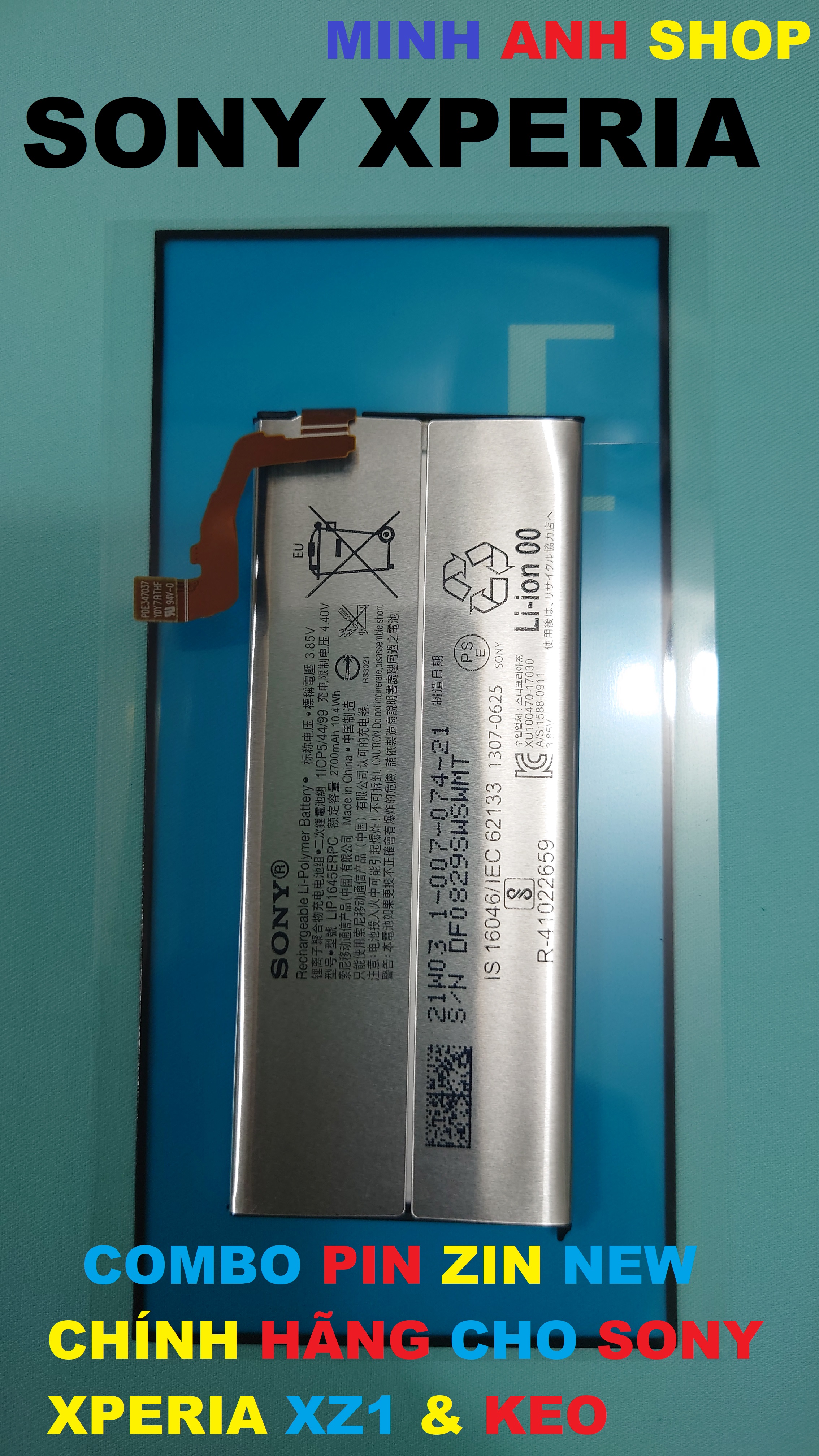 PIN CHUẨN SONY XPERIA XZ1 :G8342