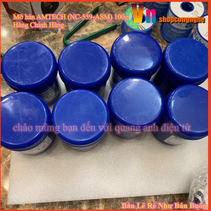 Mỡ hàn AMTECH (NC-559-ASM) 100g