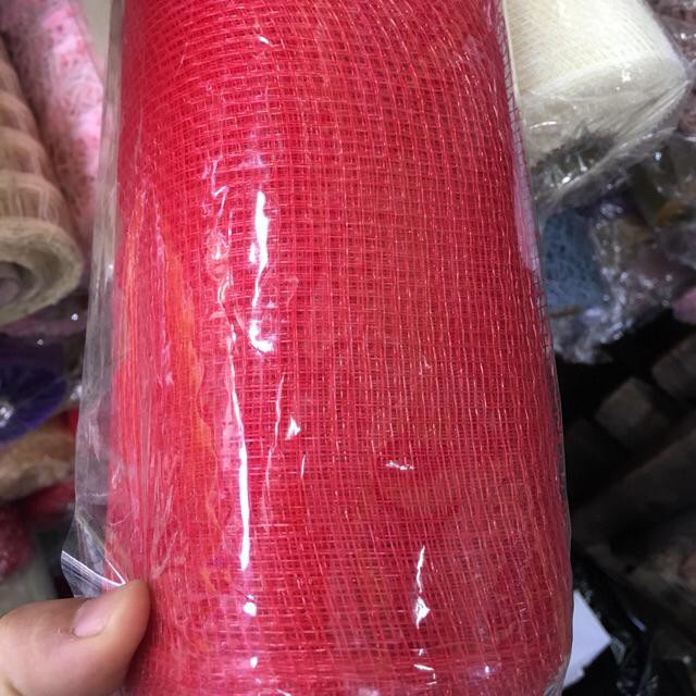 Cuộn lưới thô bó hoa,trang trí,decor