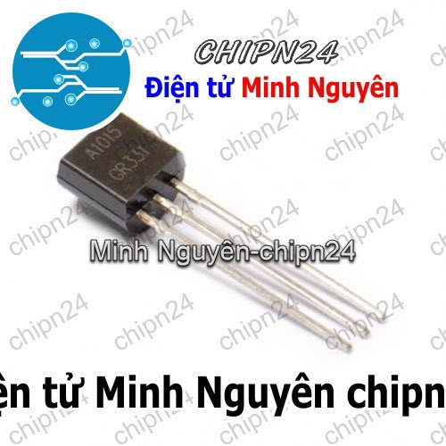 [25 con] (KT1) Transistor A1015 TO-92 PNP 150mA 50V (2SA1015 1015) - HH000669