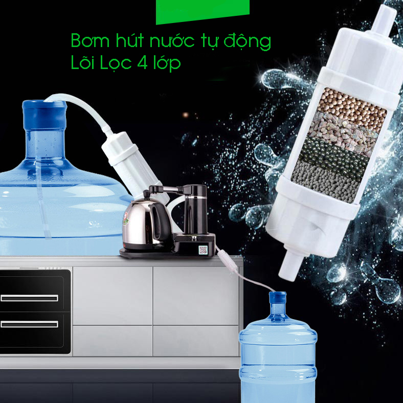 Bộ ấm pha trà tự động bơm nước SEKO S4
