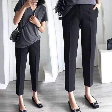 Quần baggy bầu công sở chất đẹp