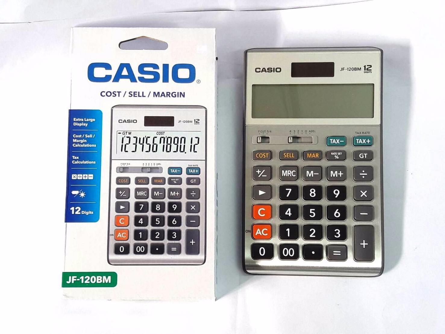 Máy tính để bàn Casio JF-120BM.(bạc)