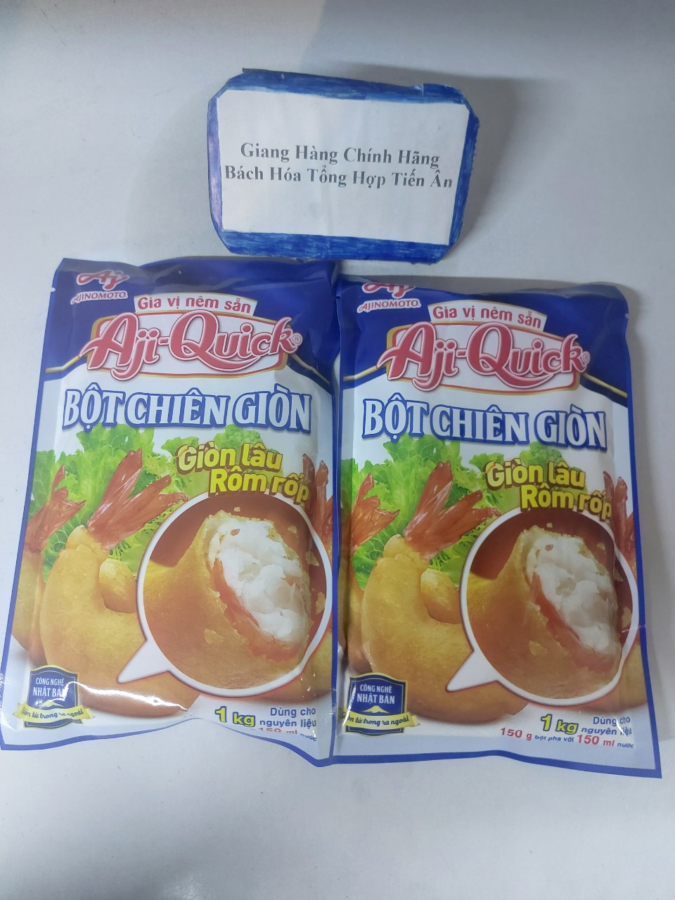 Combo 2 Gói Bột chiên giòn Aji-Quick  150g