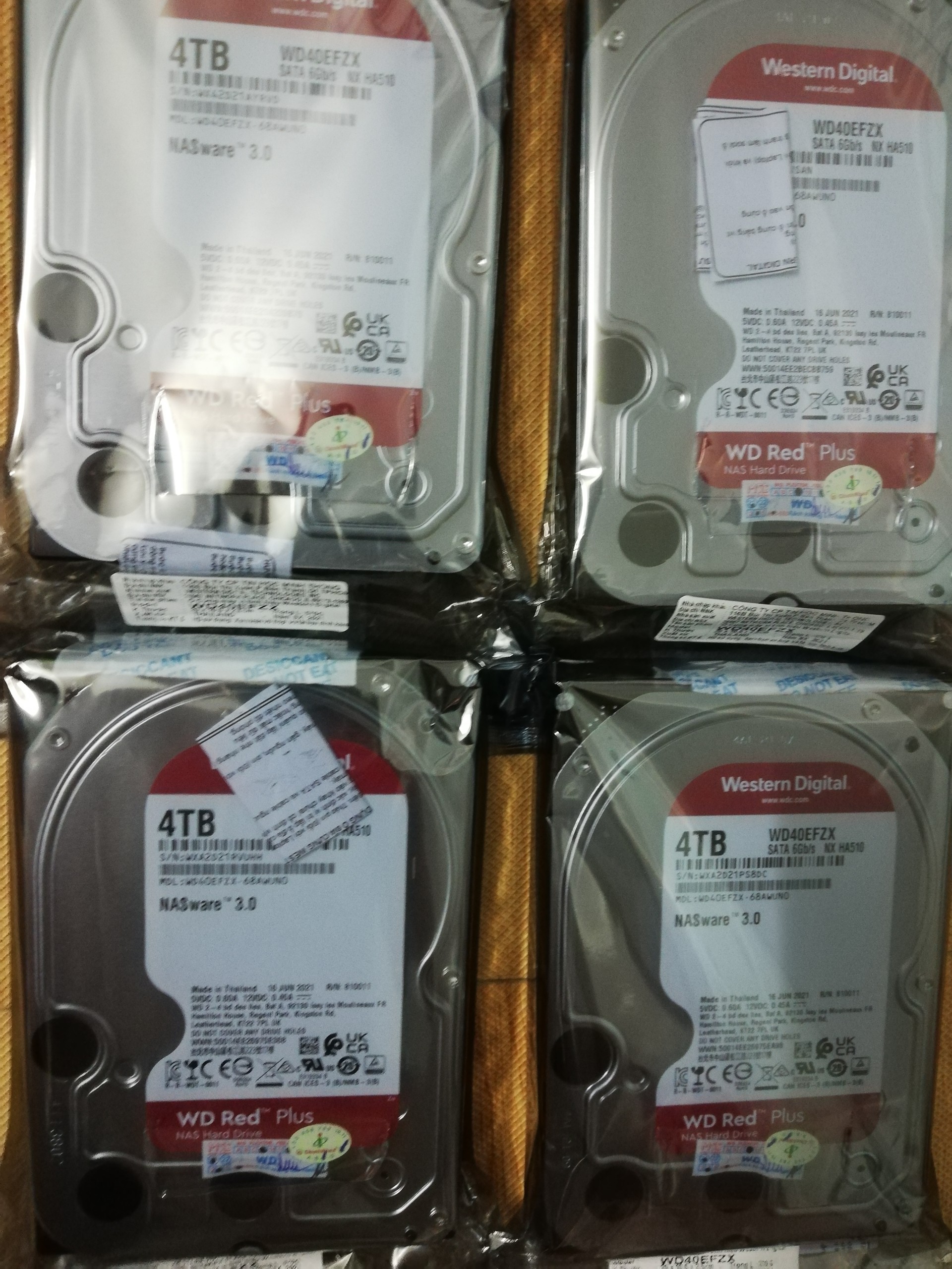 Ổ cứng WD Red Plus 4TB WD40EFZX