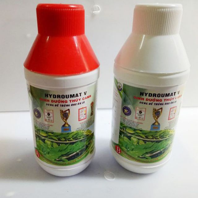 Dung Dịch Thủy Canh Rau Ăn Lá Hydro Umat V (Bộ 2 Chai)