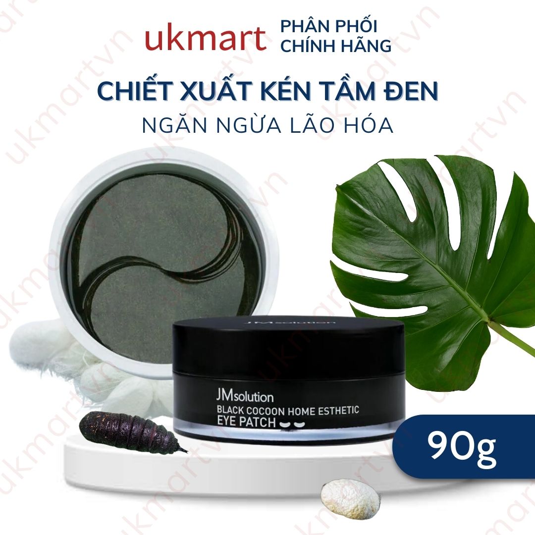 Mặt Nạ Mắt JM solution Ngừa Lão Hóa Chiết Xuất Keo Ong Chiết Xuất Ngọc 90g Marine Luminous Pearl Deep Moisture Eye Patch