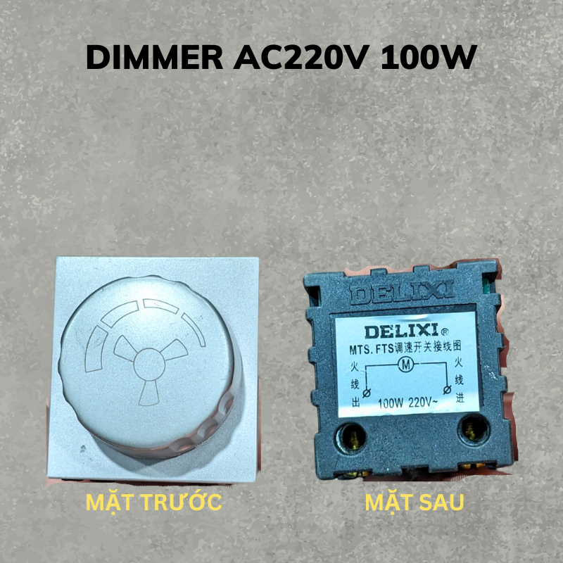 [HCM]CHIẾT ÁP - Dimmer ĐIỀU CHỈNH DÒNG ĐIỆN DC hoặc AC